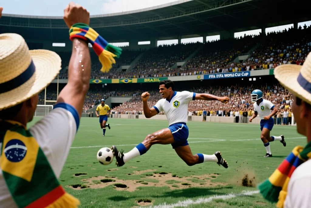 Cena de futebol brasileiro