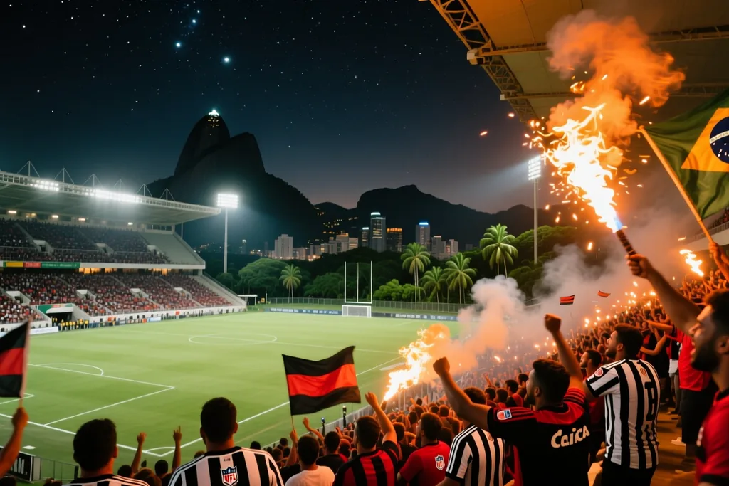 Cena de futebol brasileiro