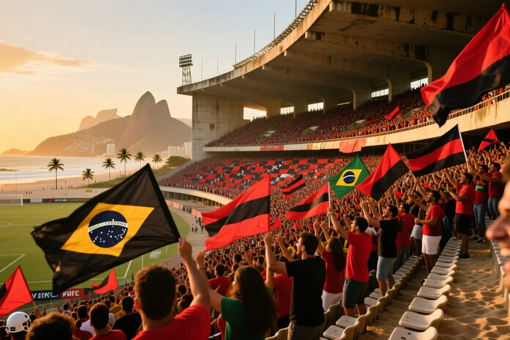 Cena de futebol brasileiro