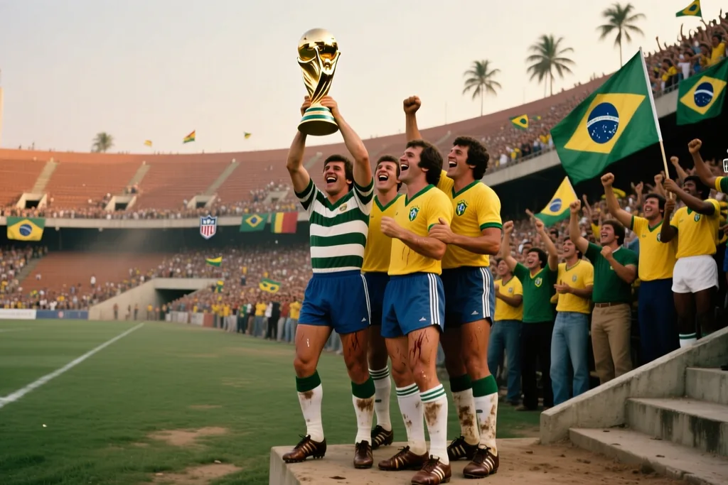 Cena de futebol brasileiro