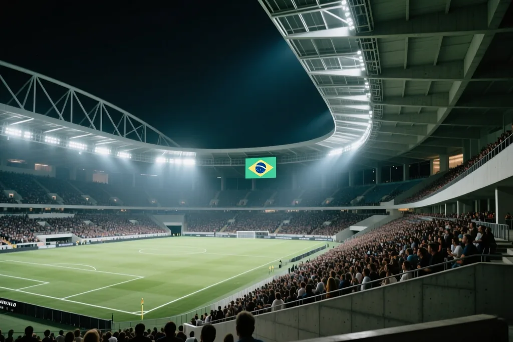 Cena de futebol brasileiro