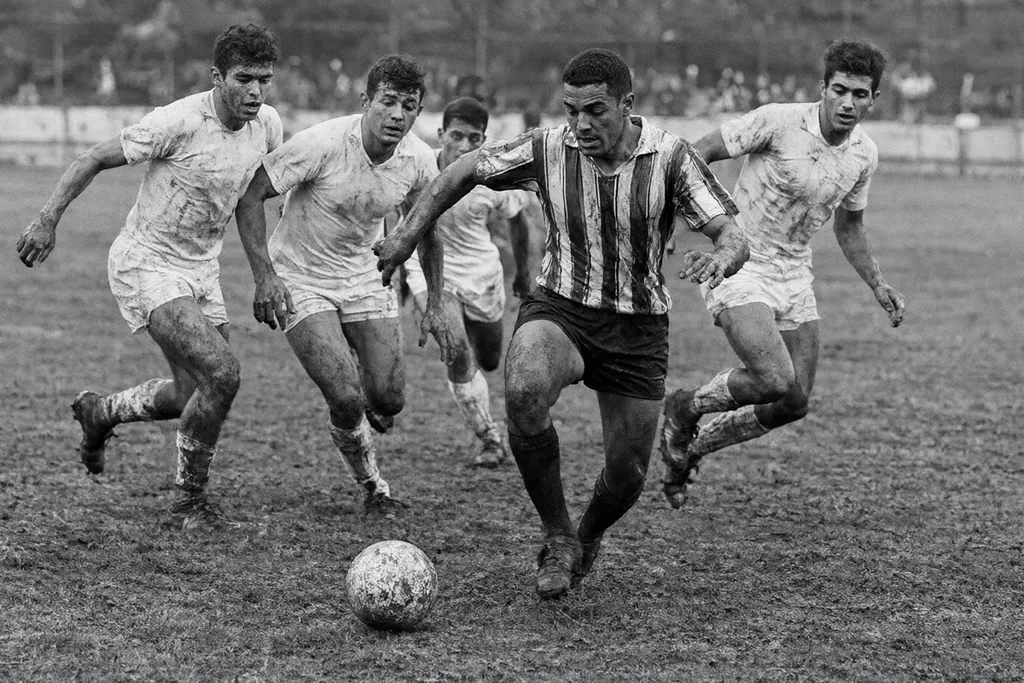 Cena de futebol brasileiro