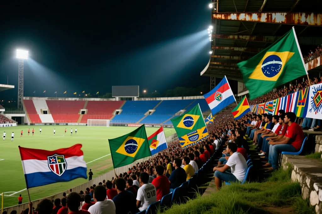 Cena de futebol brasileiro
