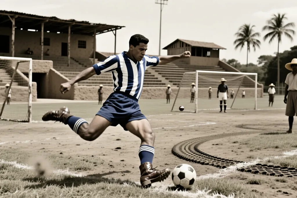 Cena de futebol brasileiro