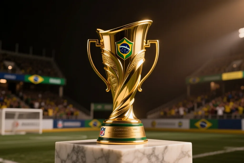 Cena de futebol brasileiro