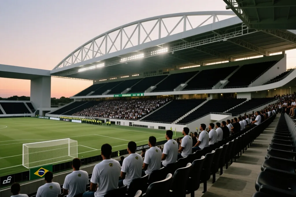 Cena de futebol brasileiro