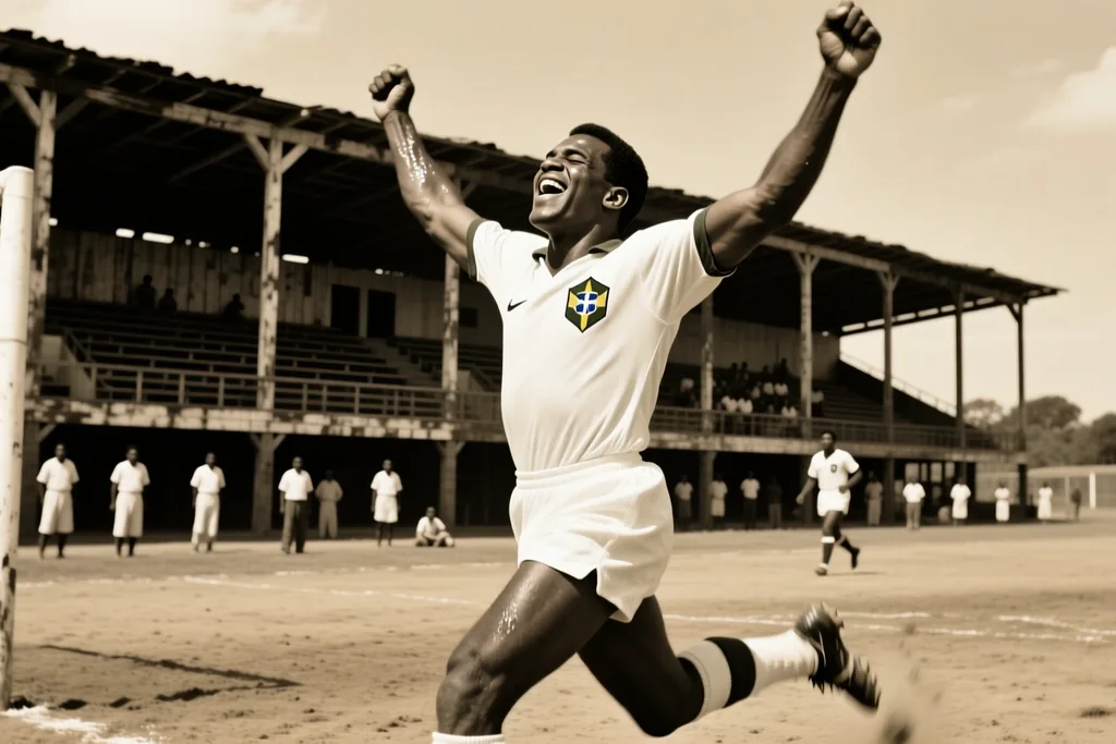 Cena de futebol brasileiro
