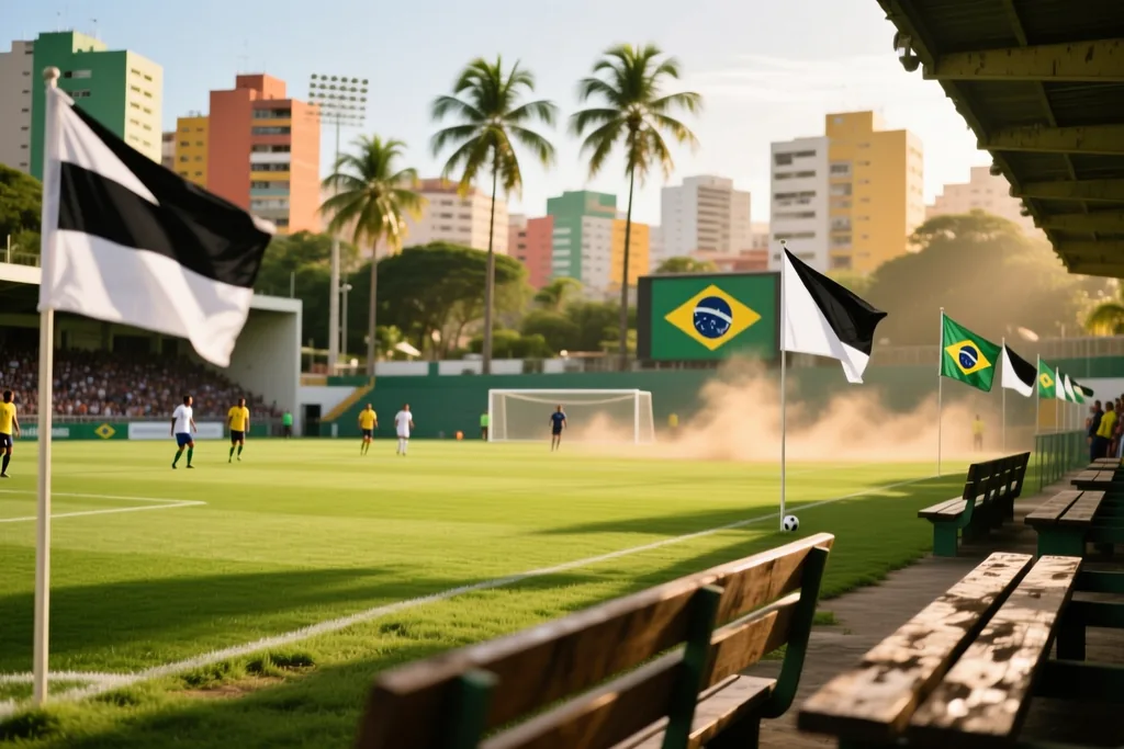 Cena de futebol brasileiro